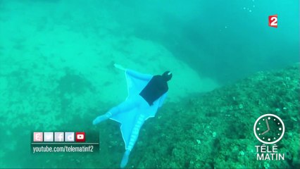 La combinaison qui fait planer dans l'eau