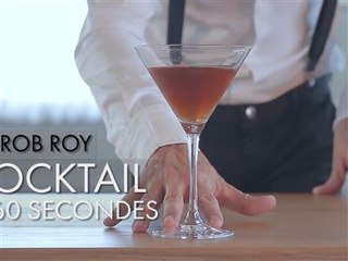 Cocktail en 60 secondes : Rob Roy