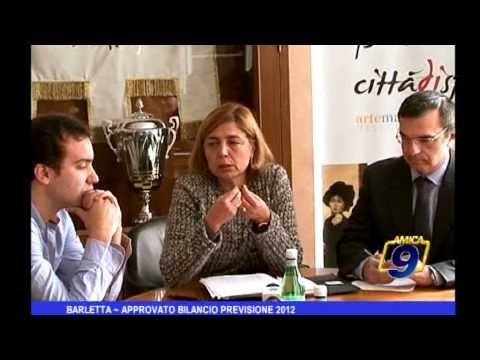 Barletta | Approvato Bilancio Previsione 2012
