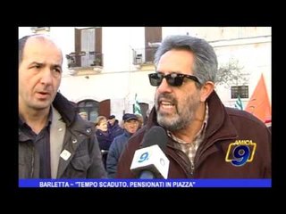 Barletta | "Tempo scaduto, pensionati in piazza"