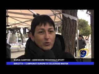 Barletta | I campionati europei di ciclocross master