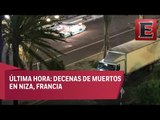 Camión atropella a multitud en Niza, Francia / Atentado en Francia