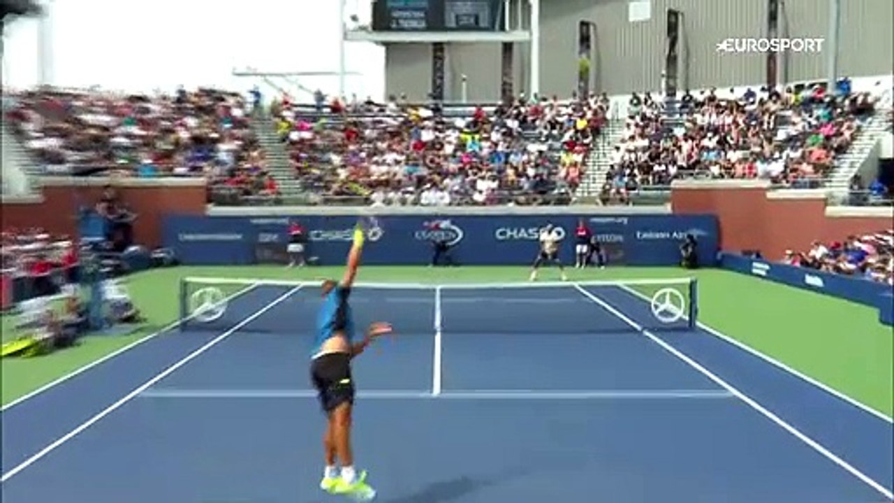 ABD Açık: Jo-Wilfried Tsonga - Marius Copil (Özet)