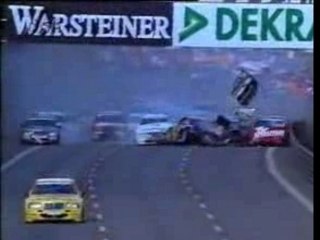 DTM crash 1995 au départ