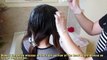 Bricolage blanc cheveux racine toucher vers le haut asiatique cheveux