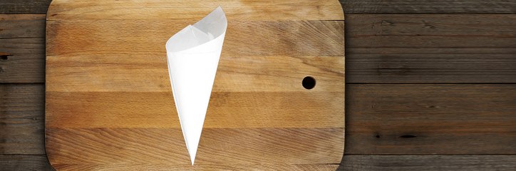 كيف تصنعين قمعاً بشكل يدوي