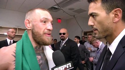 Conor McGregors post-fight interview after losing to Floyd Mayweather_SportsCenter_ESPN