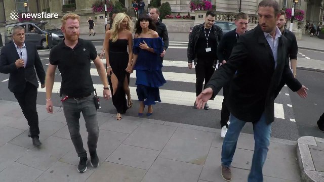 Claudia Winkleman and Tess Daly at the Strictly Come Dancing launch