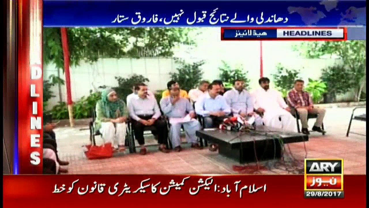 Headlines 1600 29th August 2017