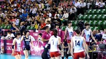 バレーWGP日本 ウォームアップ ブラジル戦 Volleyball Japan Warm up