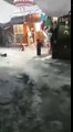 राजस्थान में आई बाढ़ जब आसमान से बरसी आफत | Rain becomes Flood swiping Bikes Scooters Cars in india