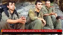 Kahramanmaraş Nurhak'ta Çatışmada 2'si Ölü 5 Terörist Etkisiz Hale Getirildi