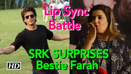 #LipSyncBattle | Shah Rukh SURPRISES bestie Farah Khan