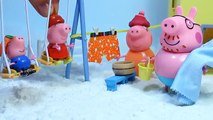 Porc enfants pour dessin animé Peppa Pig papa porc trempé papa porc Peppa a grimpé couleurs