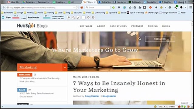 Finding Topics to Curate Part 2 ( Curating Content Manually ) 9