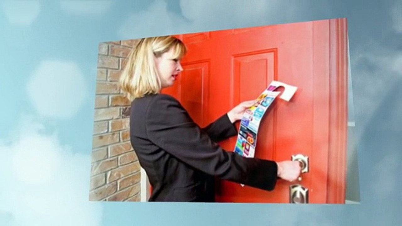 Professional Flyers & Door Hangers Distribution