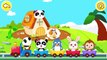 Y animación bebé Juegos Niños Aprender Nuevo pegatinas temas vehículo palabras Panda |