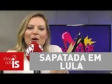 Sapatada da Joice Hasselmann vai para o ex-presidente Lula