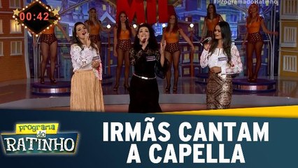 Irmãs cantam a capella