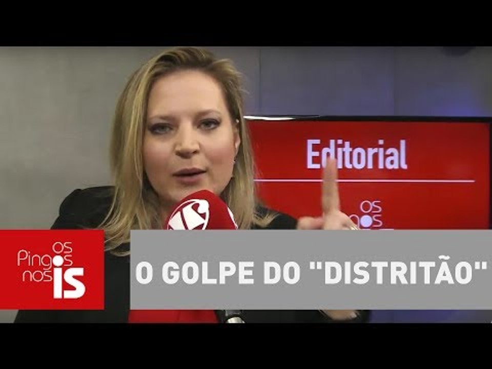Editorial: O golpe do "distritão"