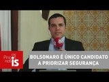 Felipe Moura Brasil: Bolsonaro é único candidato a priorizar segurança