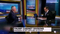 Trump era: Signs of a divided cabinet in a divided country