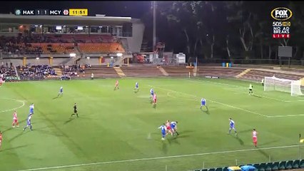 1-2  Nick Fitzgerald Goal - Hakoah Sydney 1-2 Melbourne City - 29.08.2017
