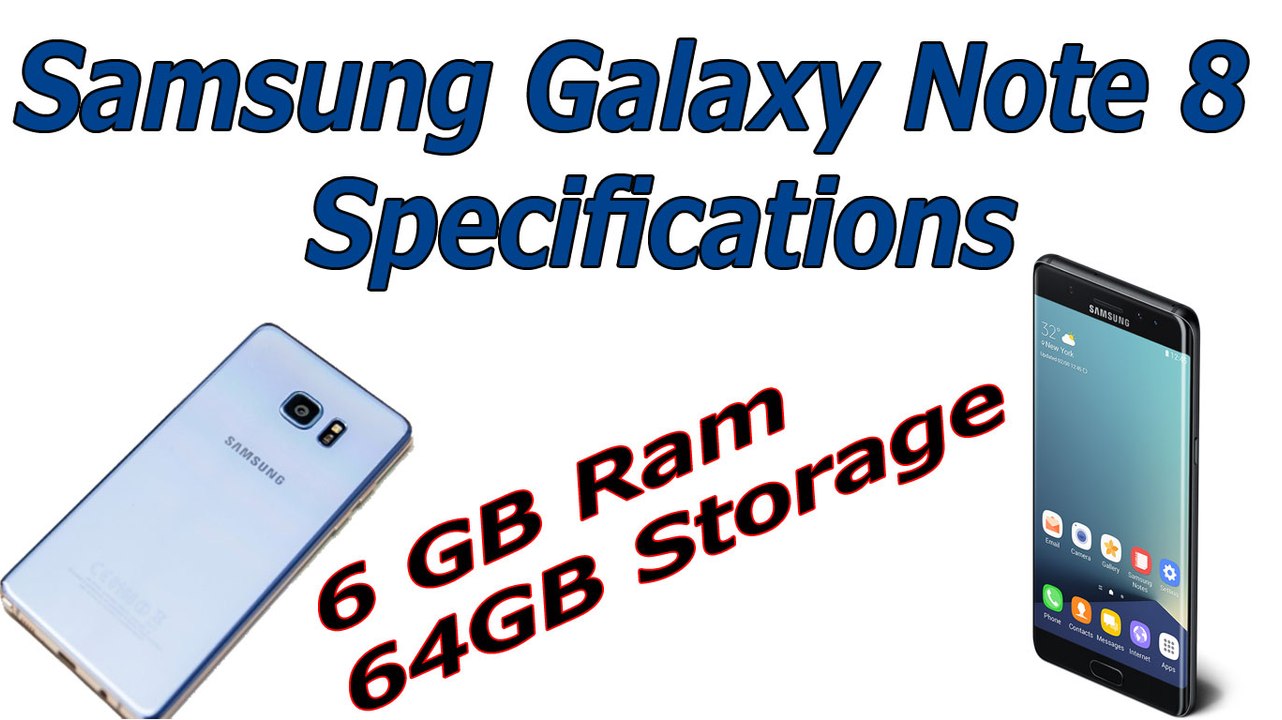 Samsung Galaxy Note 8 - Full phone specifications in hindi