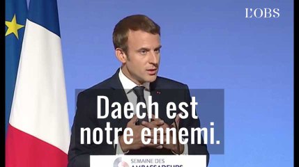 La vision guerrière et militaire d'Emmanuel Macron en politique étrangère