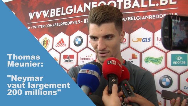 Thomas Meunier sur l'arrivée de Neymar au PSG