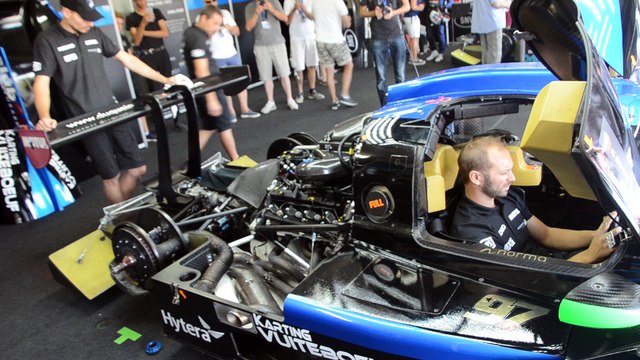 Nicolas Schatz sur le circuit Paul-Ricard