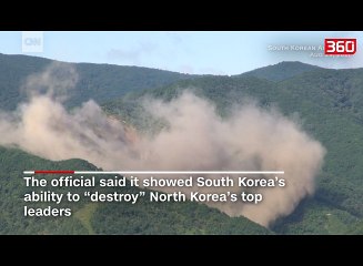 Korea e Jugut i tregon dhembet Korese se Veriut (360video)