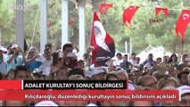 Kılıçdaroğlu Adalet Kurultay’ı sonuç bildirgesini açıkladı