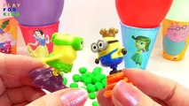 Des ballons enfants les couleurs Oeuf pour enfants Apprendre jouets vidéo avec Surprises de sorties pop kinder