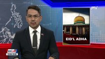 Du30 declares September 1, Friday a regular holiday for Eid'l Adha