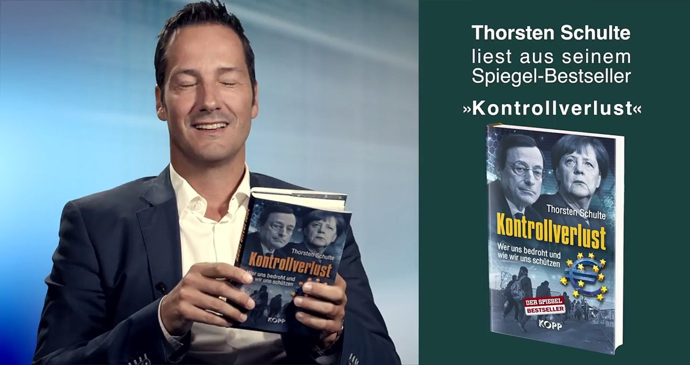 Angela Merkels dunkle Seite- Thorsten Schulte liest aus seinem Spiegel-Bestseller Kontrollverlust.
