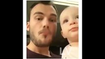 This Dad BeatBox battle with his baby is hilarious