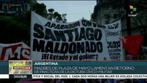 Argentina: a 27 días de la desaparición de Santiago Maldonado