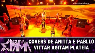Covers de Anitta e Pabllo Vittar agitam plateia