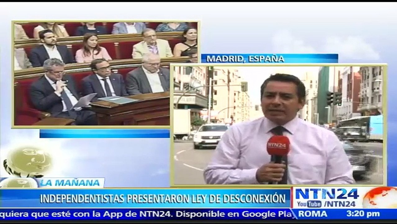 Partidos independentistas presentaron ley de desconexión que busca desarrollar una Constitución catalana