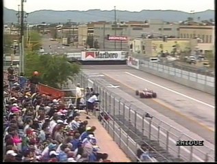 Gran Premio degli Stati Uniti 1990: Ritiro di De Cesaris