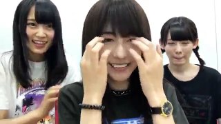 土生瑞穂･菅井友香･小池美波 【欅坂46】 2017年07月07日 【SHOWROOM】