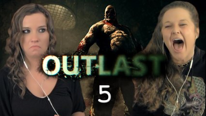 WE HAVE A STALKER! | Girls Play | Outlast | 5