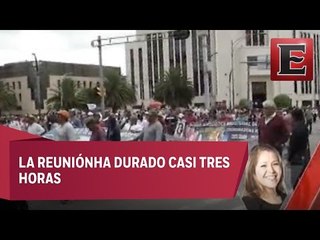 Continúa mesa de negociación educativa entre Segob y CNTE