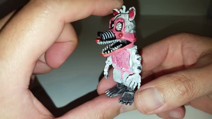 Spicy Bloks Custom McFarlane Toys FNAF Mangle, Endoskeleton, and Two Head Nightmare