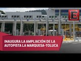 Peña Nieto entrega obras carreteras en el Edomex