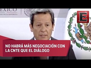 Presidencia reitera que no se negociará la reforma educativa