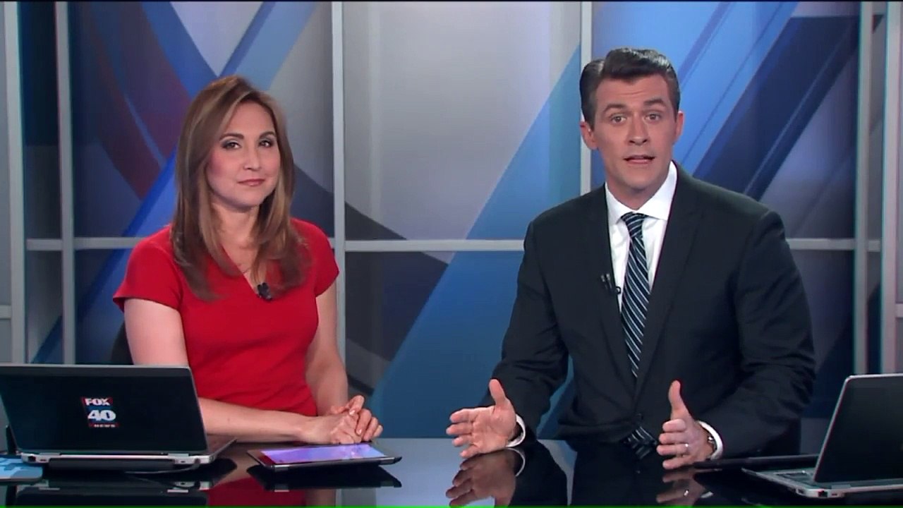 Video Shows Officers Escorting Runaway Dog Down California Freeway