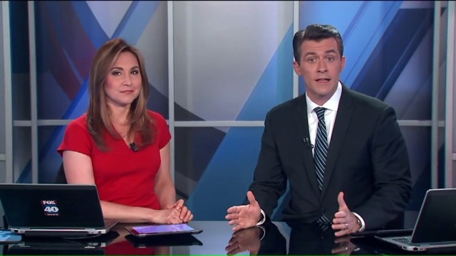 Video Shows Officers Escorting Runaway Dog Down California Freeway