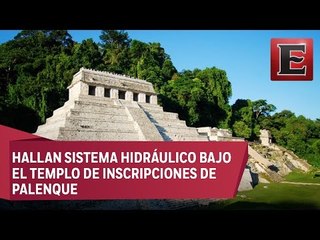 Hallan red hidráulica prehispánica bajo un templo en Chiapas